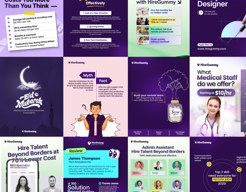 HireGummy Ads Creative Design